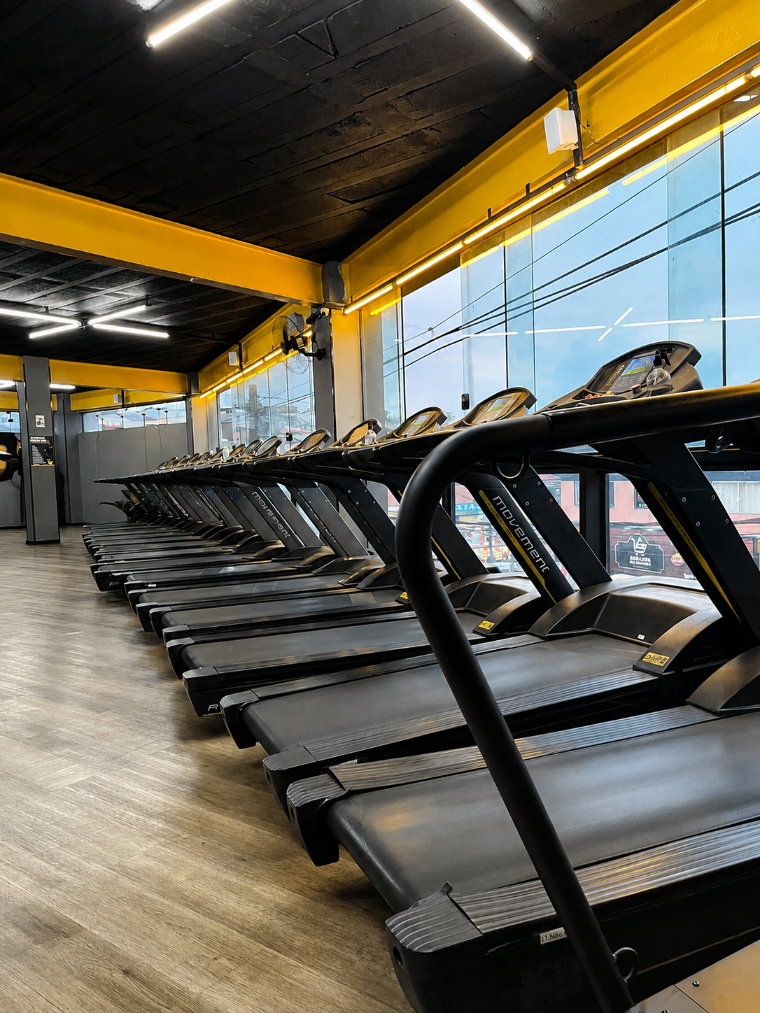 Área de cardio da Boha Jardim Santa Tereza